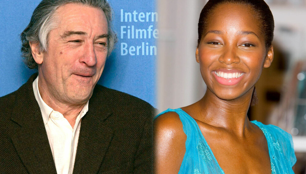 Robert De Niro og Jamelia Robert De Niro og Jamelia