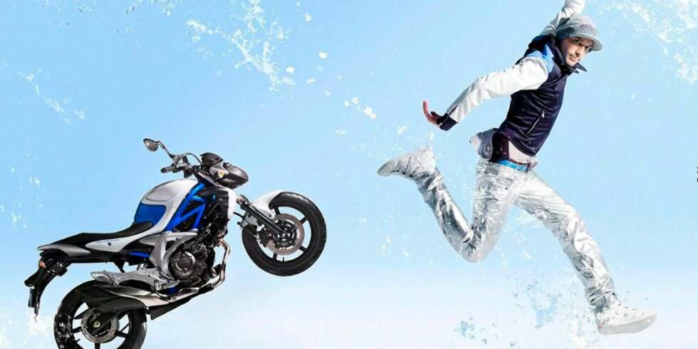 SPENSTIG? Eller ugne assosiasjoner? Det er i hvert fall luftig slik Suzuki presenterer Gladius. SPENSTIG? Eller ugne assosiasjoner? Det er i hvert fall luftig slik Suzuki presenterer Gladius.
