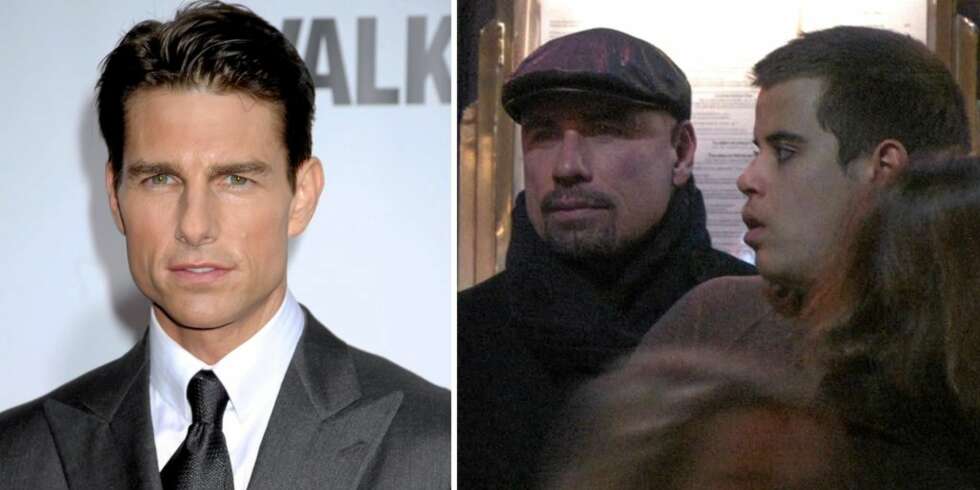 SØRGER: Tom Cruise føler med sin gode venn John Travolta etter sønnen Jetts dødsfall SØRGER: Tom Cruise føler med sin gode venn John Travolta etter sønnen Jetts dødsfall