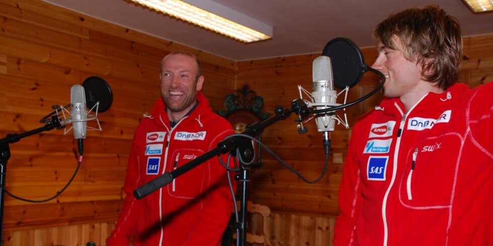 KULE KARER: Det er ikke bare Petter Northug som har skjulte skuespillertalenter. Odd-Bjørn er ikke langt bak. KULE KARER: Det er ikke bare Petter Northug som har skjulte skuespillertalenter. Odd-Bjørn er ikke langt bak.