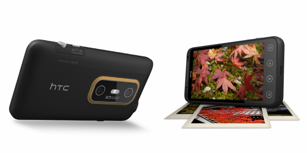 TREDIMENSJONAL: EVO 3D er HTCs første 3D-telefon. TREDIMENSJONAL: EVO 3D er HTCs første 3D-telefon.