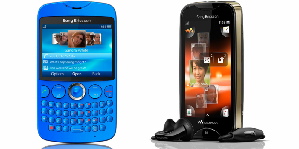 FOR UNGDOM: txt pro og Mix Walkman har en ung målgruppe. FOR UNGDOM: txt pro og Mix Walkman har en ung målgruppe.