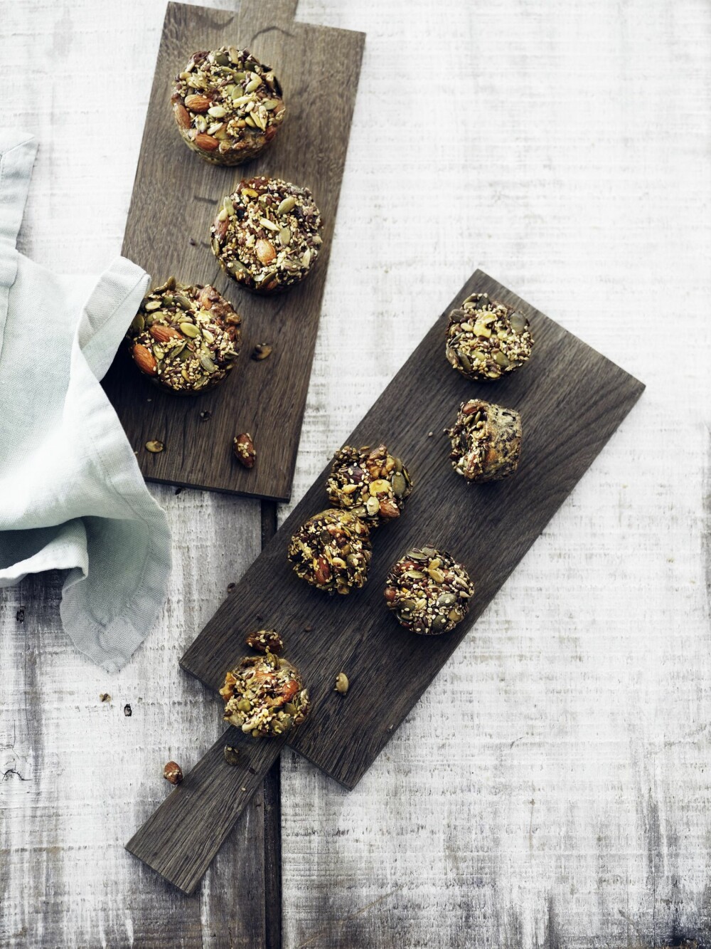 POWERMUFFINS: Bakt på sunne råvarer – og helt uten mel. POWERMUFFINS: Bakt på sunne råvarer – og helt uten mel.