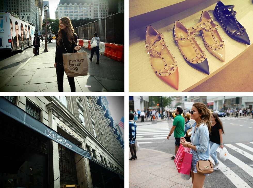 NEW YORK, NEW YORK: - Jeg shopper helst i utlandet, sammen med mamma! Da får jeg god tid til å se og prøve alt jeg liker, og så har vi det veldig hyggelig sammen. Ellers handler jeg gjerne alene, forteller Annette Haga, moteansvarlig i Stylista og tidligere moteblogger. NEW YORK, NEW YORK: - Jeg shopper helst i utlandet, sammen med mamma! Da får jeg god tid til å se og prøve alt jeg liker, og så har vi det veldig hyggelig sammen. Ellers handler jeg gjerne alene, forteller Annette Haga, moteansvarlig i Stylista og tidligere moteblogger.