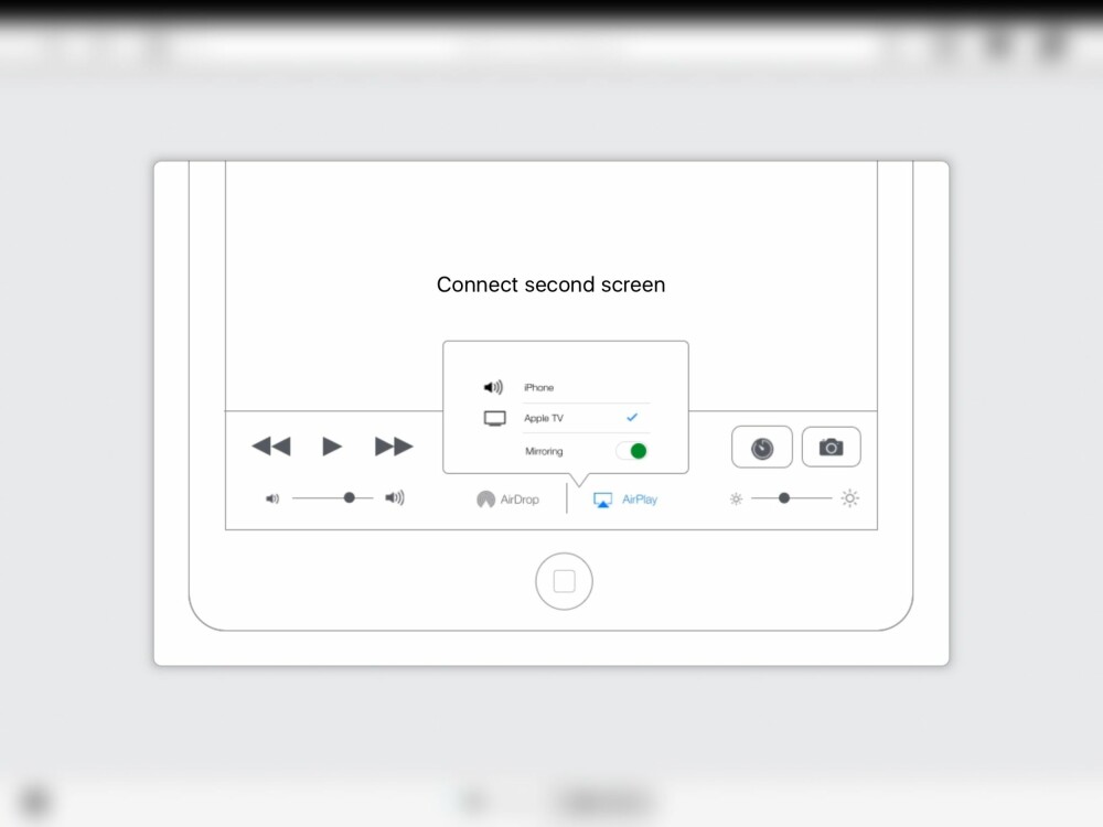 KOBLE TIL: AirBrowser viser det hva du må gjøre for å koble til AirPlay. KOBLE TIL: AirBrowser viser det hva du må gjøre for å koble til AirPlay.