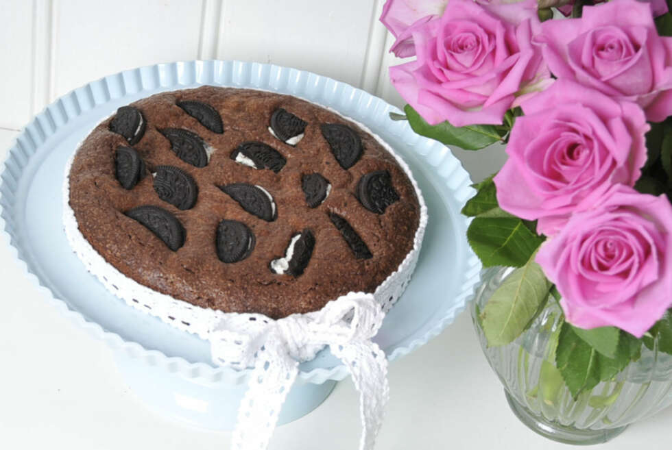 OREOBROWNIES: En enkel oppskrift fylt med barnas favorittsmak; sjokolade. Foto: Anne Brith Davidsen. OREOBROWNIES: En enkel oppskrift fylt med barnas favorittsmak; sjokolade. Foto: Anne Brith Davidsen.