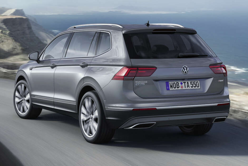 VW Tiguan Allspace. Foto: Produsent VW Tiguan Allspace. Foto: Produsent