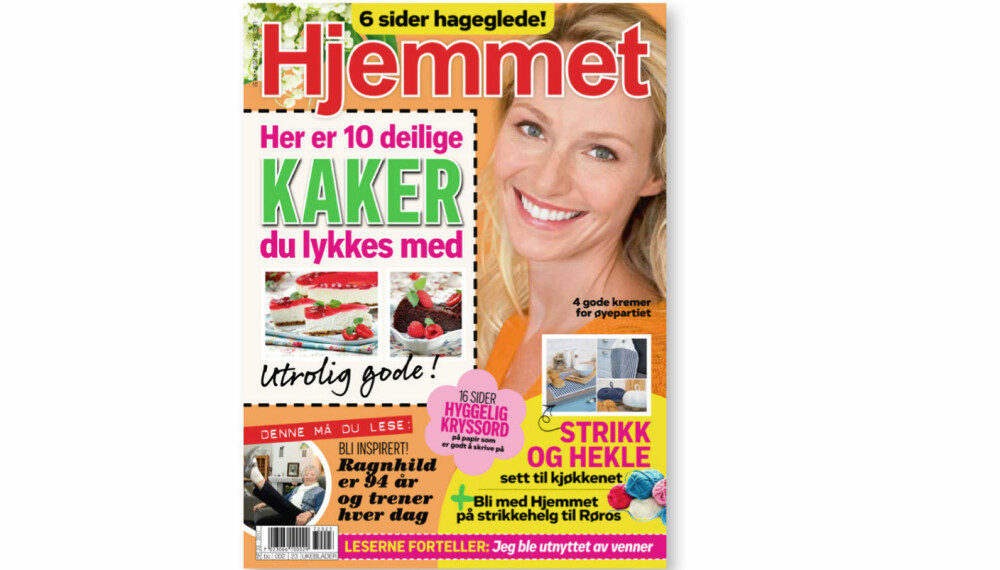 Forsiden til Hjemmet uke 18. Forsiden til Hjemmet uke 18.