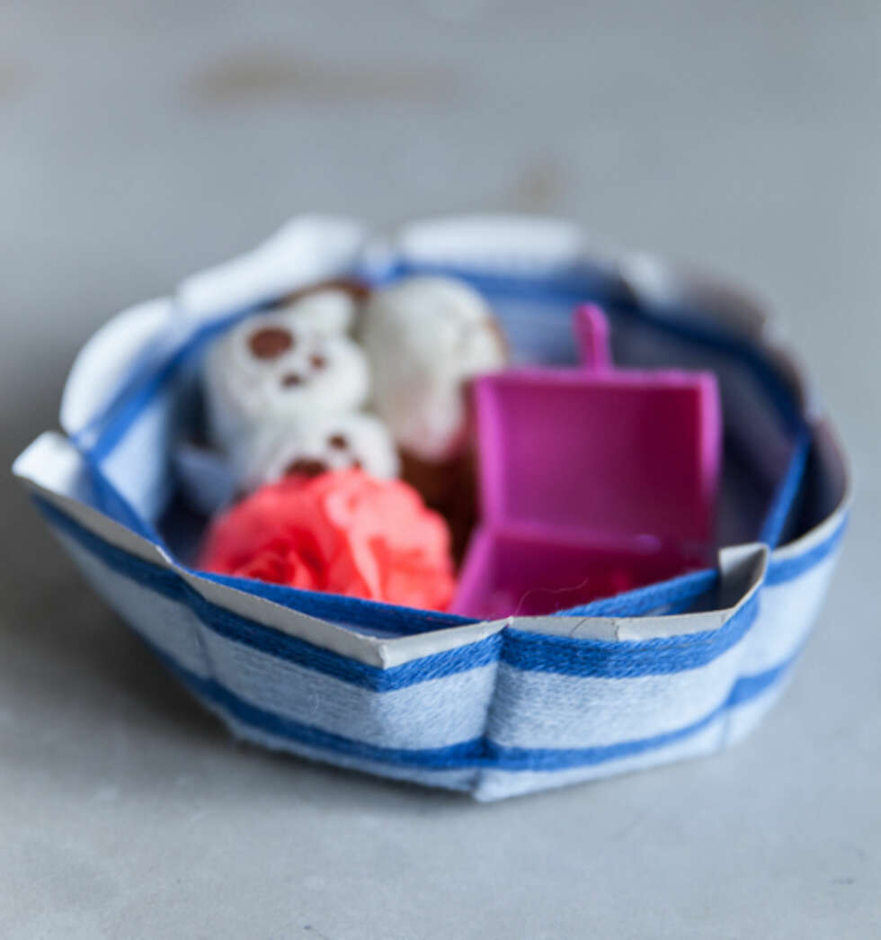 HJEMMELAGET GAVE: Og slik ble resultatet, en perfekt hjemmelaget gave. HJEMMELAGET GAVE: Og slik ble resultatet, en perfekt hjemmelaget gave.