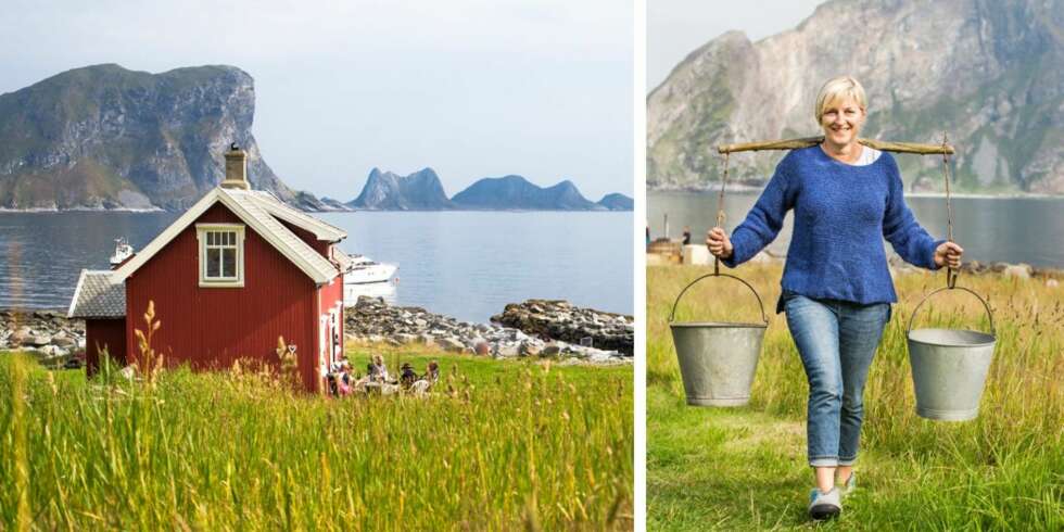 NYTT LIV: Dagens eiere gjorde en stor innsats for å ta vare på den forlatte og forfalne Rødstua fra 1915 da de overtok den i 2010. NYTT LIV: Dagens eiere gjorde en stor innsats for å ta vare på den forlatte og forfalne Rødstua fra 1915 da de overtok den i 2010.
