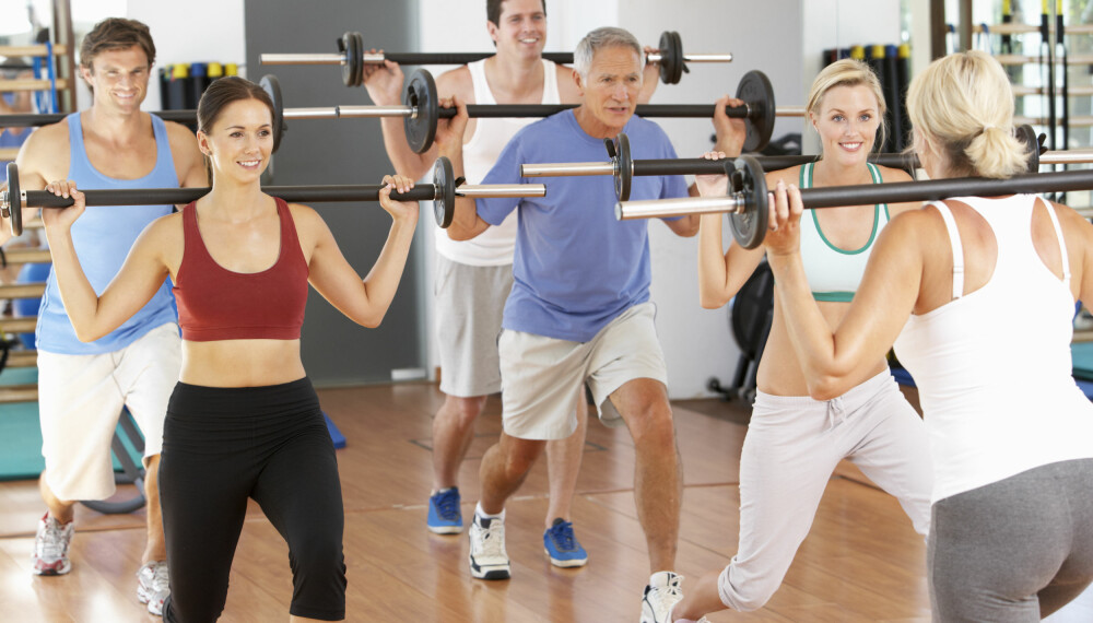 TREN STYRKE: Aerobic og løping er vel og bra, men husk å også trene styrke. TREN STYRKE: Aerobic og løping er vel og bra, men husk å også trene styrke.