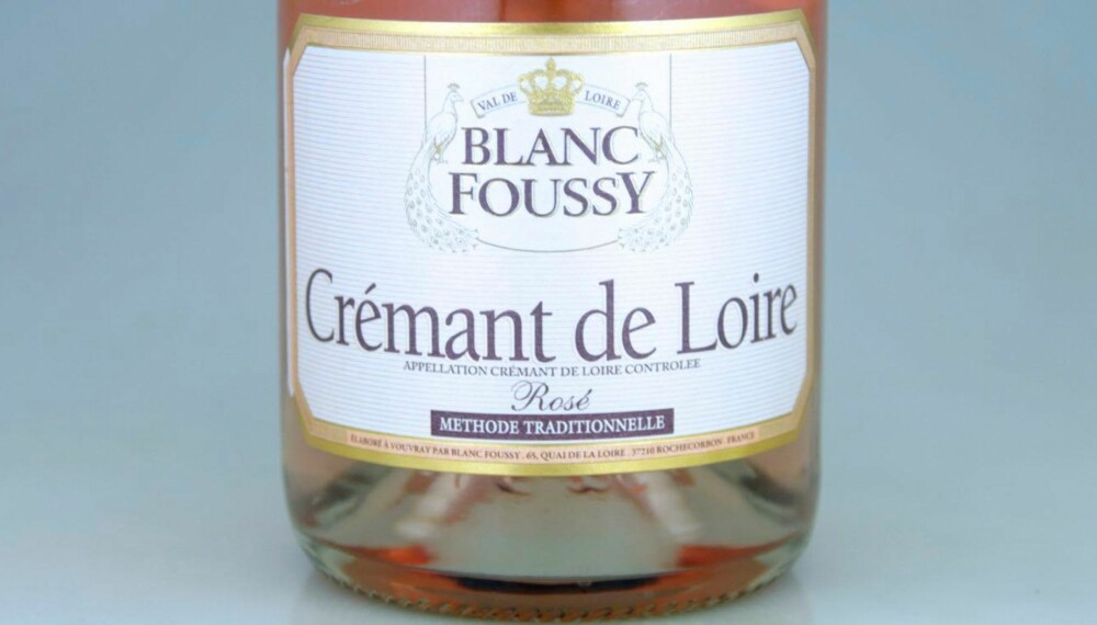 ROSA BOBLER: Blanc Foussy Crémant de Loire Rosé. ROSA BOBLER: Blanc Foussy Crémant de Loire Rosé.