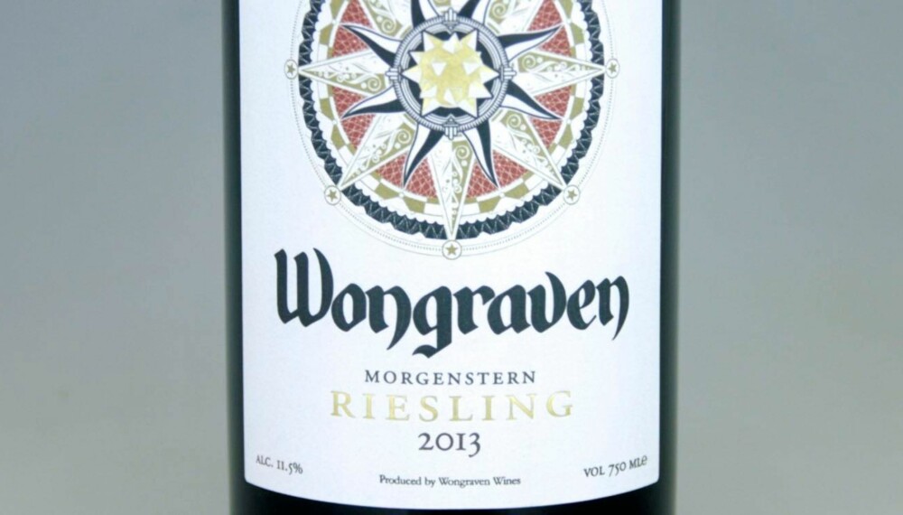 TIL SKREI: Wongraven Morgenstern Riesling 2013. TIL SKREI: Wongraven Morgenstern Riesling 2013.