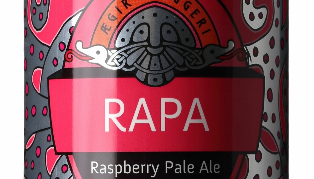 GODT ØL: Ægir Raspberry APA. GODT ØL: Ægir Raspberry APA.