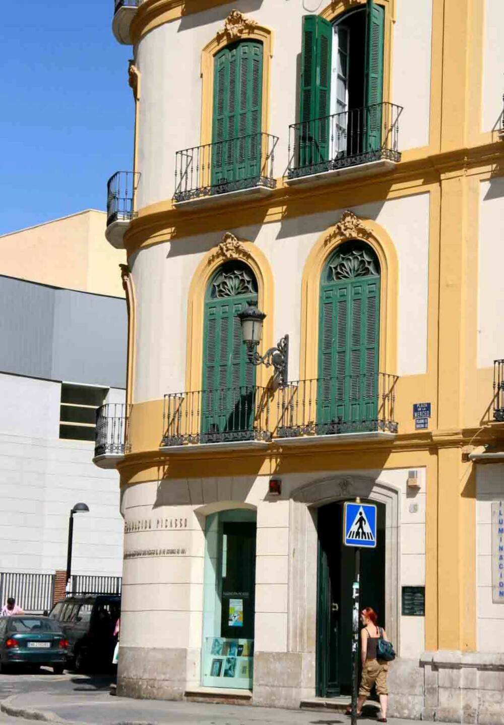 PICASSOS FØDESTED: Her i annen etasje (der vinduet er åpnet) ble Malagas store sønn Pablo Picasso født. PICASSOS FØDESTED: Her i annen etasje (der vinduet er åpnet) ble Malagas store sønn Pablo Picasso født.