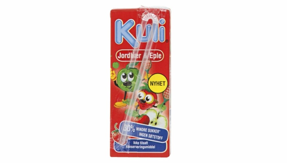OK: Denne innholder for mye sukker i forhold til juice. OK: Denne innholder for mye sukker i forhold til juice.