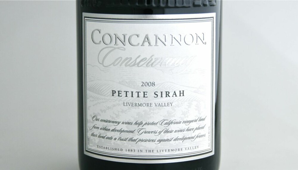 TEST AV GRILLVINER: Concannon Conservancy Petite Sirah 2008 kom på femteplass i testen. TEST AV GRILLVINER: Concannon Conservancy Petite Sirah 2008 kom på femteplass i testen.