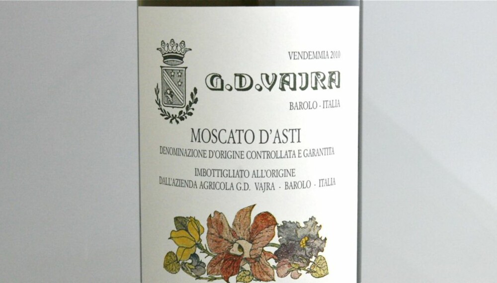 TEST AV MOSCATO: Vajra kom på førsteplass i testen. TEST AV MOSCATO: Vajra kom på førsteplass i testen.