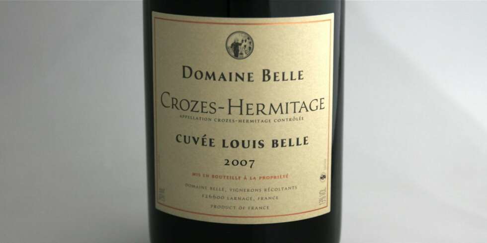 TEST AV CROZES-HERMITAGE: Cuvée Louis Belle kom på andreplass i testen. TEST AV CROZES-HERMITAGE: Cuvée Louis Belle kom på andreplass i testen.