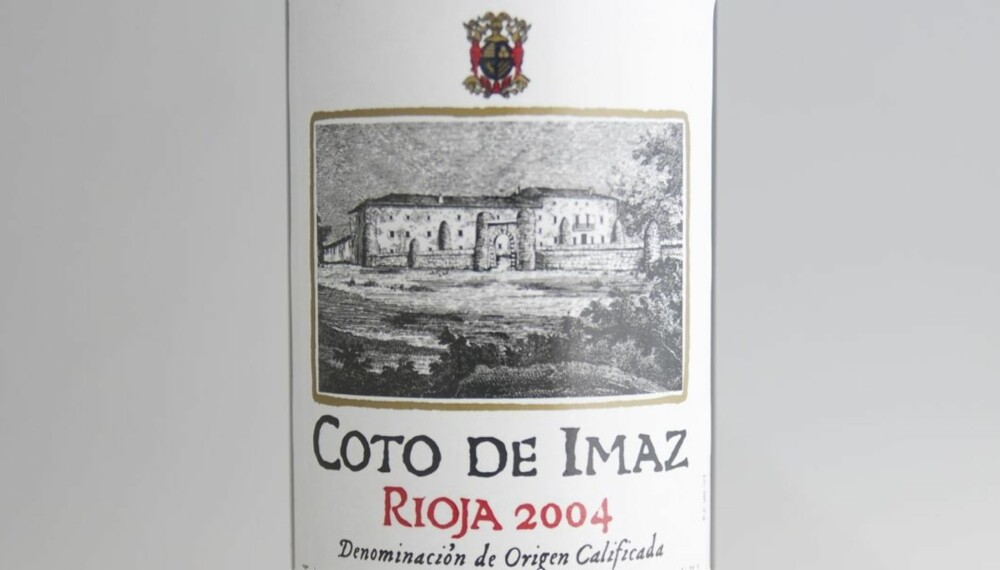 TEST AV RIOJA: Coto de Imaz Reserva 2004 kom på tredjeplass i testen. TEST AV RIOJA: Coto de Imaz Reserva 2004 kom på tredjeplass i testen.