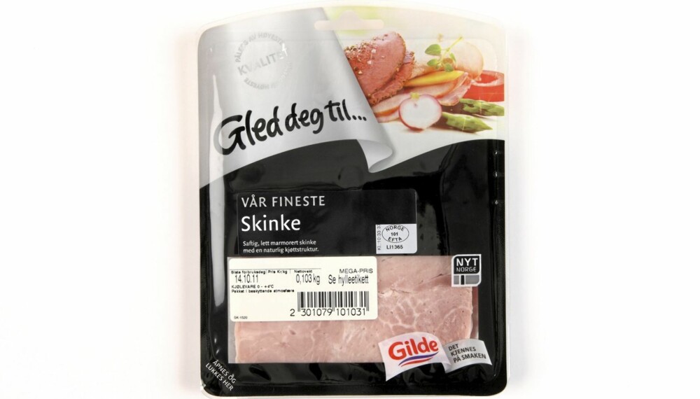 TESTET: DinKost.no har testet 30 forskjellige skinkepålegg av svin, kylling eller kalkun. TESTET: DinKost.no har testet 30 forskjellige skinkepålegg av svin, kylling eller kalkun.