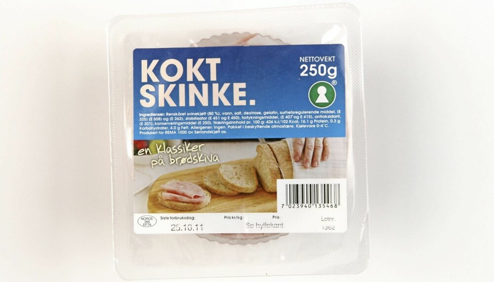 TESTET: DinKost.no har testet 30 forskjellige skinkepålegg av svin, kylling eller kalkun. TESTET: DinKost.no har testet 30 forskjellige skinkepålegg av svin, kylling eller kalkun.
