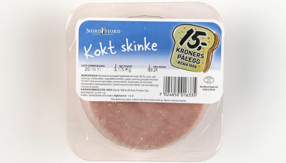 TESTET: DinKost.no har testet 30 forskjellige skinkepålegg av svin, kylling eller kalkun. TESTET: DinKost.no har testet 30 forskjellige skinkepålegg av svin, kylling eller kalkun.