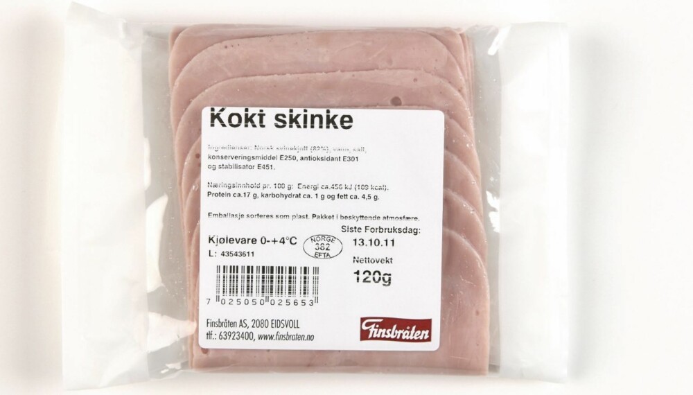 TESTET: DinKost.no har testet 30 forskjellige skinkepålegg av svin, kylling eller kalkun. TESTET: DinKost.no har testet 30 forskjellige skinkepålegg av svin, kylling eller kalkun.