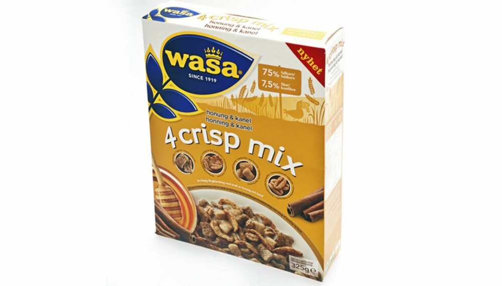 DYR: Blant de bedre frokostblandingene med mye kostfiber. Men er også testens dyreste. DYR: Blant de bedre frokostblandingene med mye kostfiber. Men er også testens dyreste.