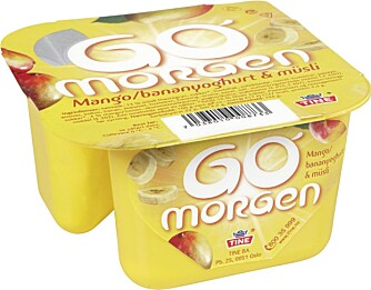 Go-morgen-yoghurt er en av de anbefalte matvarene i Olympiatoppens "restitusjonsbag". Go-morgen-yoghurt er en av de anbefalte matvarene i Olympiatoppens "restitusjonsbag".