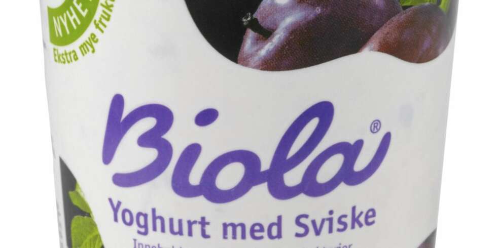 BIOLA YOGHURT MED SVISKE BIOLA YOGHURT MED SVISKE