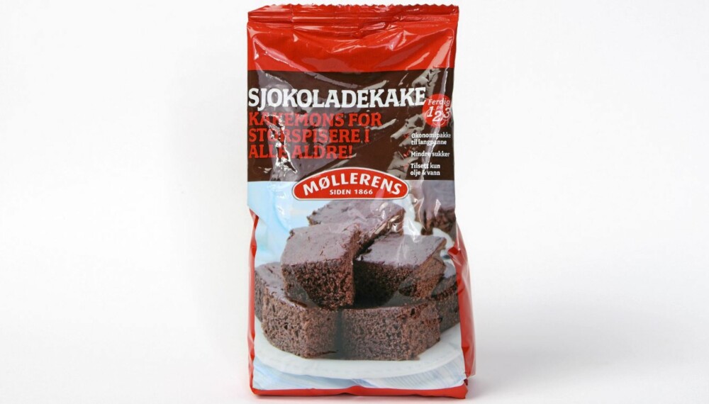 TESTET: DinKost.no har vurdert næringsinnholdet i kakemiks. TESTET: DinKost.no har vurdert næringsinnholdet i kakemiks.