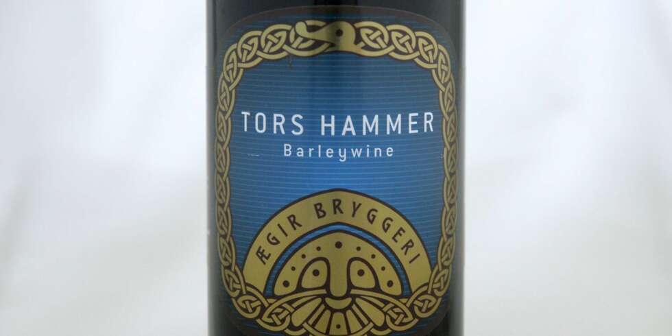 GODT ØL: Ægir Tors Hammer Barleywine. GODT ØL: Ægir Tors Hammer Barleywine.