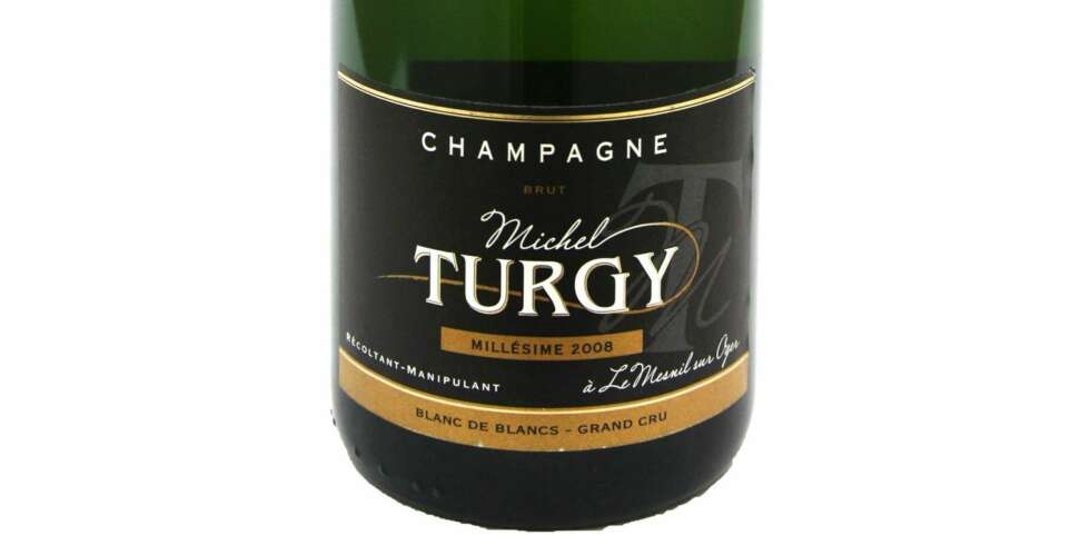 GOD VIN: Michel Turgy Grand Cru Blanc de Blancs Millésimé 2008. GOD VIN: Michel Turgy Grand Cru Blanc de Blancs Millésimé 2008.