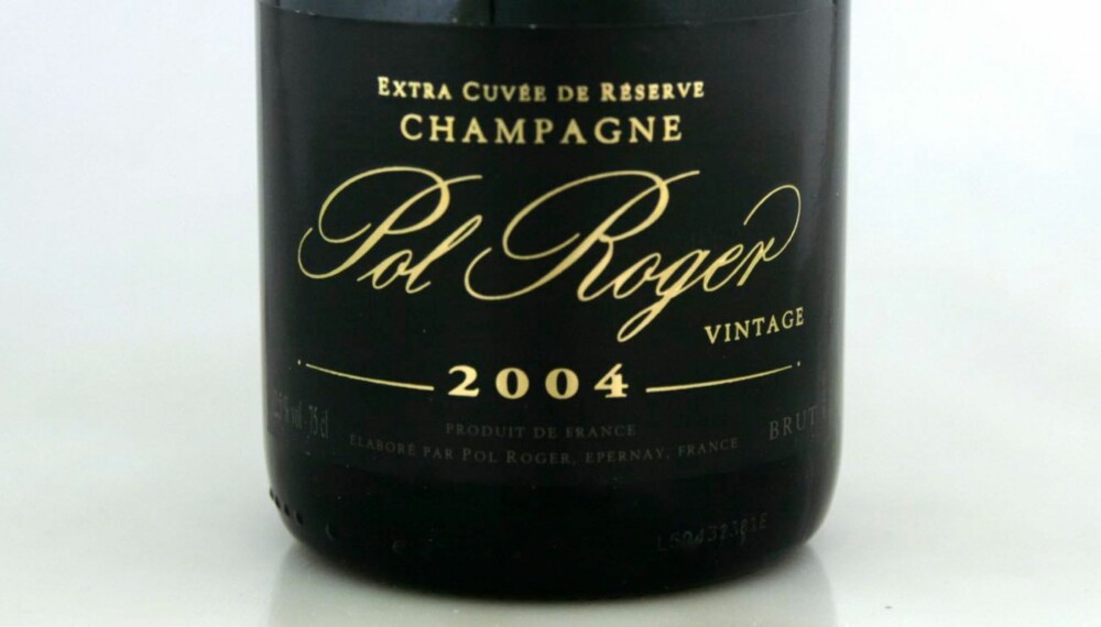 GOD VIN: Pol Roger 2004 Brut. GOD VIN: Pol Roger 2004 Brut.