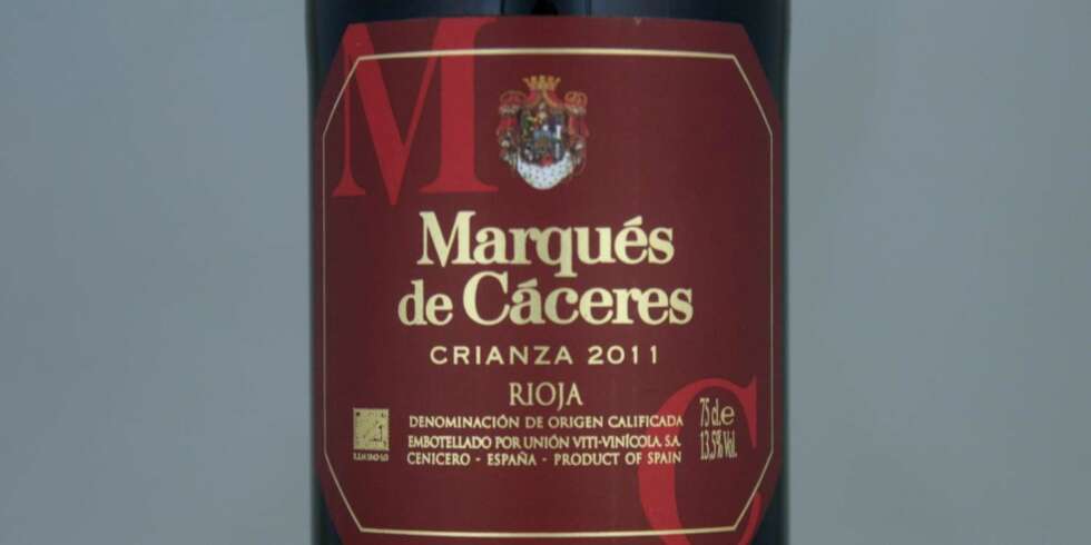 POPULÆR: Marqués de Cáceres Crianza 2011. POPULÆR: Marqués de Cáceres Crianza 2011.
