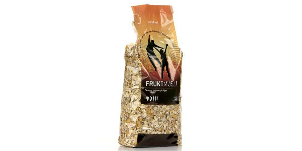 FROKOSTBLANDING: Sunnhetstest av müsli tilsatt smak av bær, frukt, honning eller annet. FROKOSTBLANDING: Sunnhetstest av müsli tilsatt smak av bær, frukt, honning eller annet.