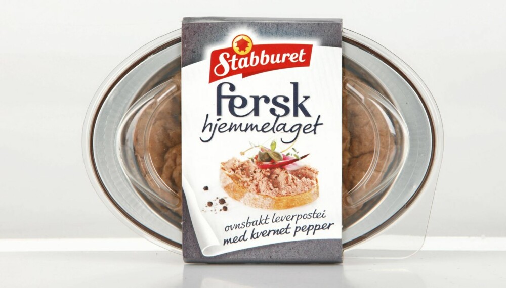 Test av leverpostei Test av leverpostei