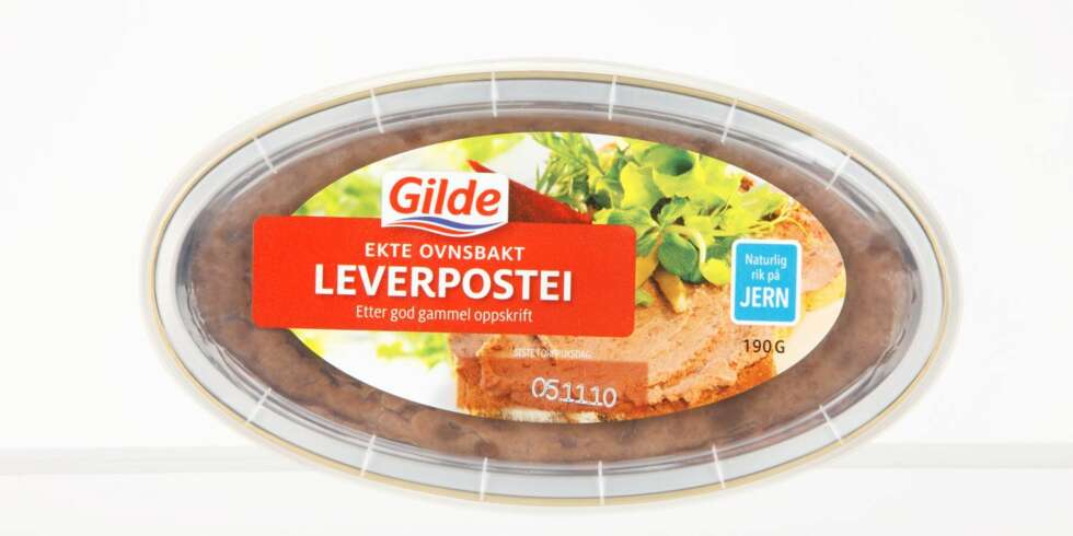 Test av leverpostei Test av leverpostei