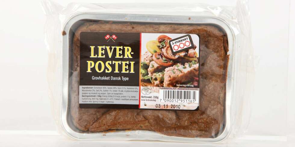 Test av leverpostei Test av leverpostei
