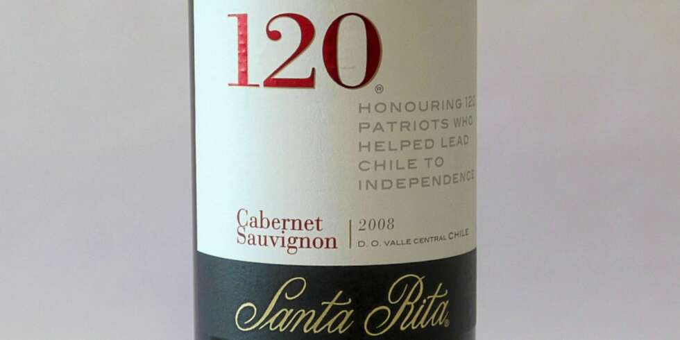 Santa Rita 120 Cabernet Sauvignon 2007/2008 Santa Rita 120 Cabernet Sauvignon 2007/2008