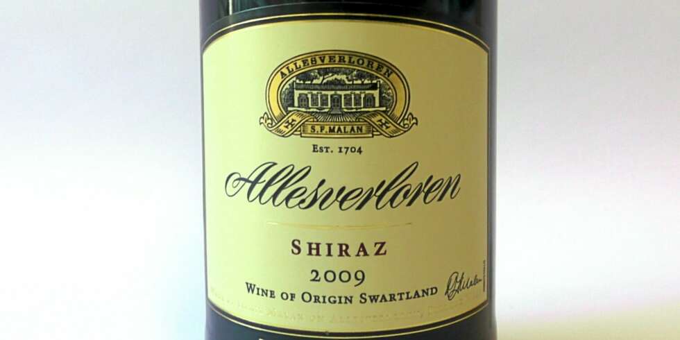 Allesverloren Shiraz 2008 Allesverloren Shiraz 2008