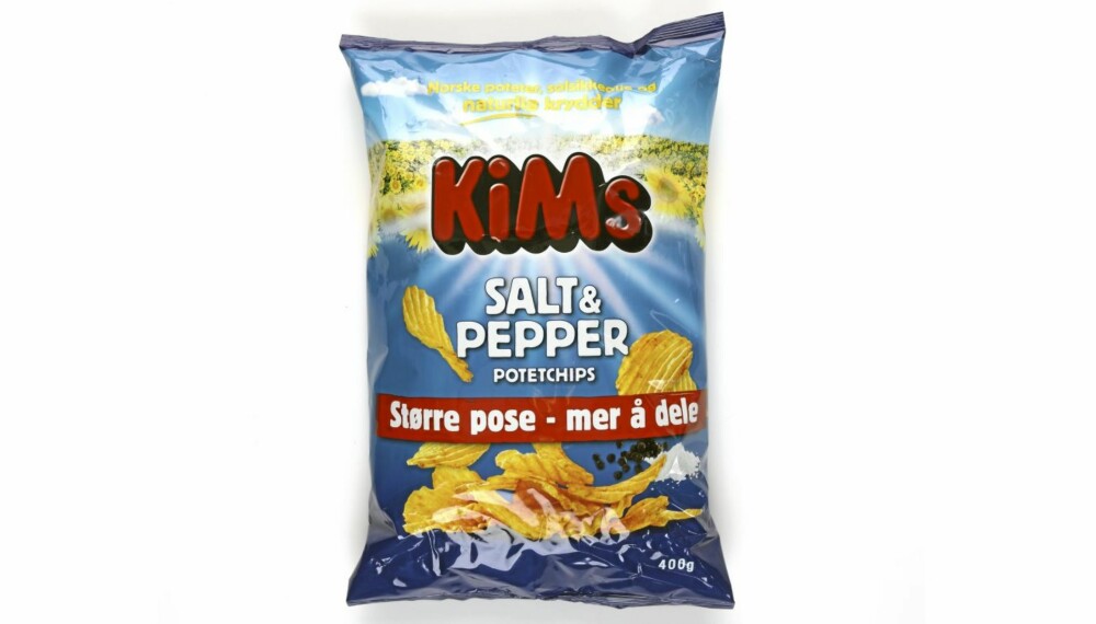 TEST: DinKost.no har vurdert næringsinnholdet i 69 typer salte snacks av potet, mais og ris. TEST: DinKost.no har vurdert næringsinnholdet i 69 typer salte snacks av potet, mais og ris.