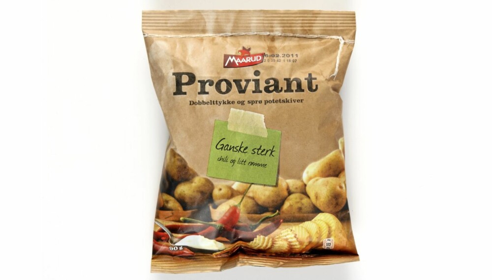 TEST: DinKost.no har vurdert næringsinnholdet i 69 typer salte snacks av potet, mais og ris. TEST: DinKost.no har vurdert næringsinnholdet i 69 typer salte snacks av potet, mais og ris.