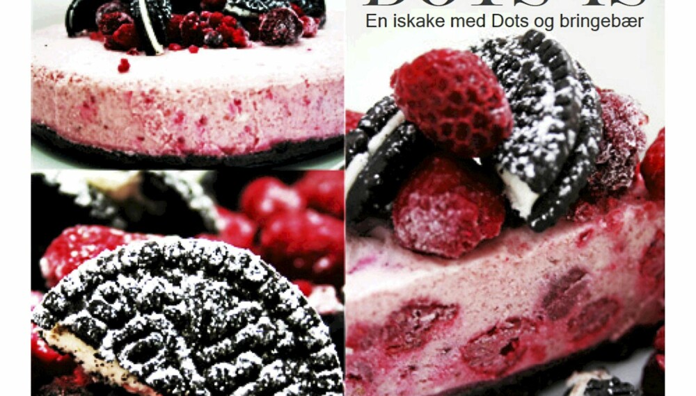 Dots-is
Iskake med Dots og bringebær
Astrid Skomedal Dots-is
Iskake med Dots og bringebær
Astrid Skomedal