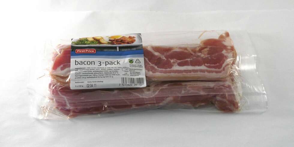 FirstPrice Bacon 3-pack m/svor FirstPrice Bacon 3-pack m/svor