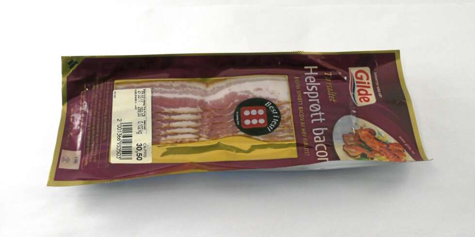 Gilde Tørrsaltet Helsprøtt bacon Gilde Tørrsaltet Helsprøtt bacon