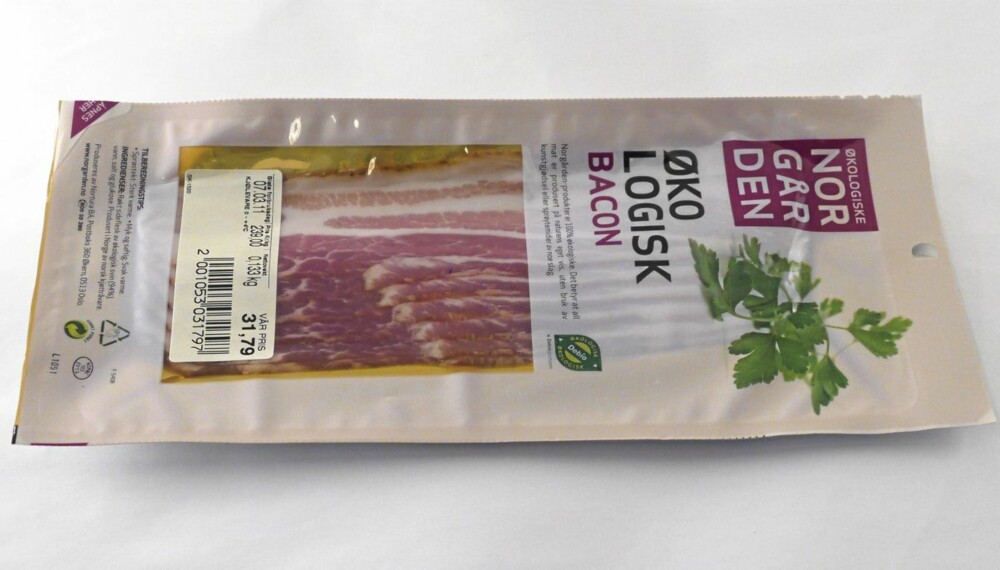 Nordgården økologisk bacon Nordgården økologisk bacon
