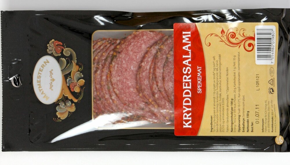 SALAMITEST: Ernæringsfysiolog Gunn Helene Arsky har vurdert og sammenlignet næringsinnholdet i 36 typer salami på oppdrag for DinKost.no. SALAMITEST: Ernæringsfysiolog Gunn Helene Arsky har vurdert og sammenlignet næringsinnholdet i 36 typer salami på oppdrag for DinKost.no.