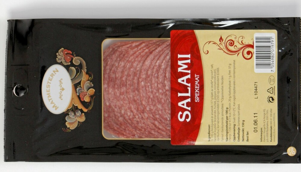 SALAMITEST: Ernæringsfysiolog Gunn Helene Arsky har vurdert og sammenlignet næringsinnholdet i 36 typer salami på oppdrag for DinKost.no. SALAMITEST: Ernæringsfysiolog Gunn Helene Arsky har vurdert og sammenlignet næringsinnholdet i 36 typer salami på oppdrag for DinKost.no.